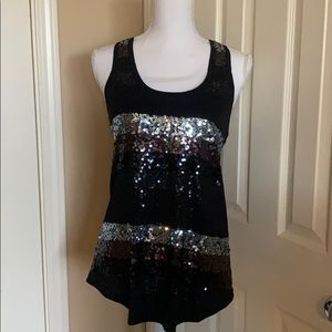 Express Sequins Small Party Top